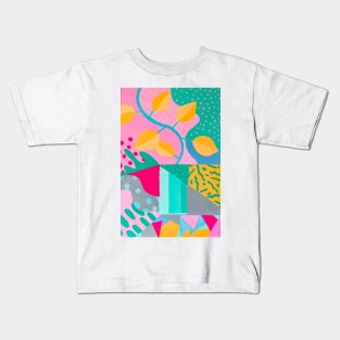 Plant Gouache Painting Kids T-Shirt